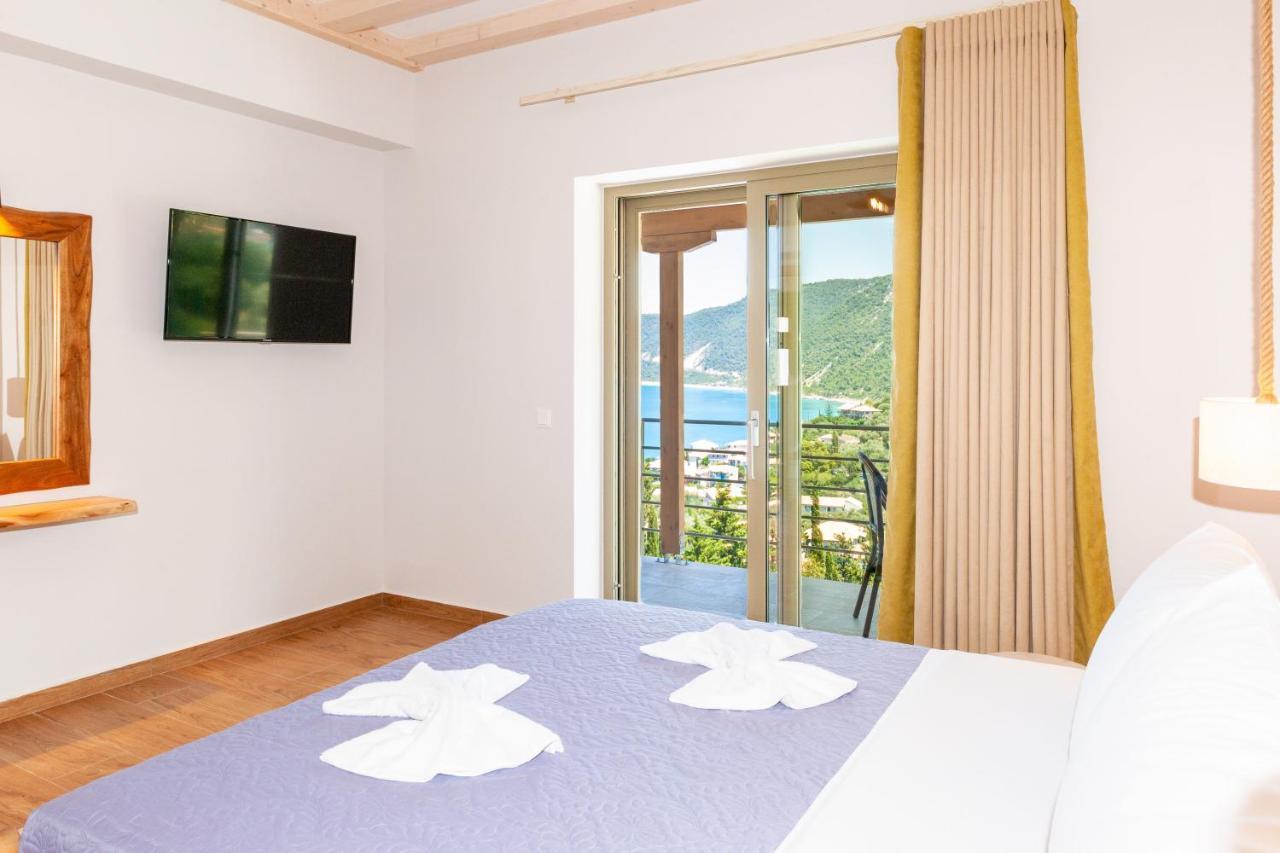Milos Mountain - Villa Nikitas Айос-Никитас Экстерьер фото