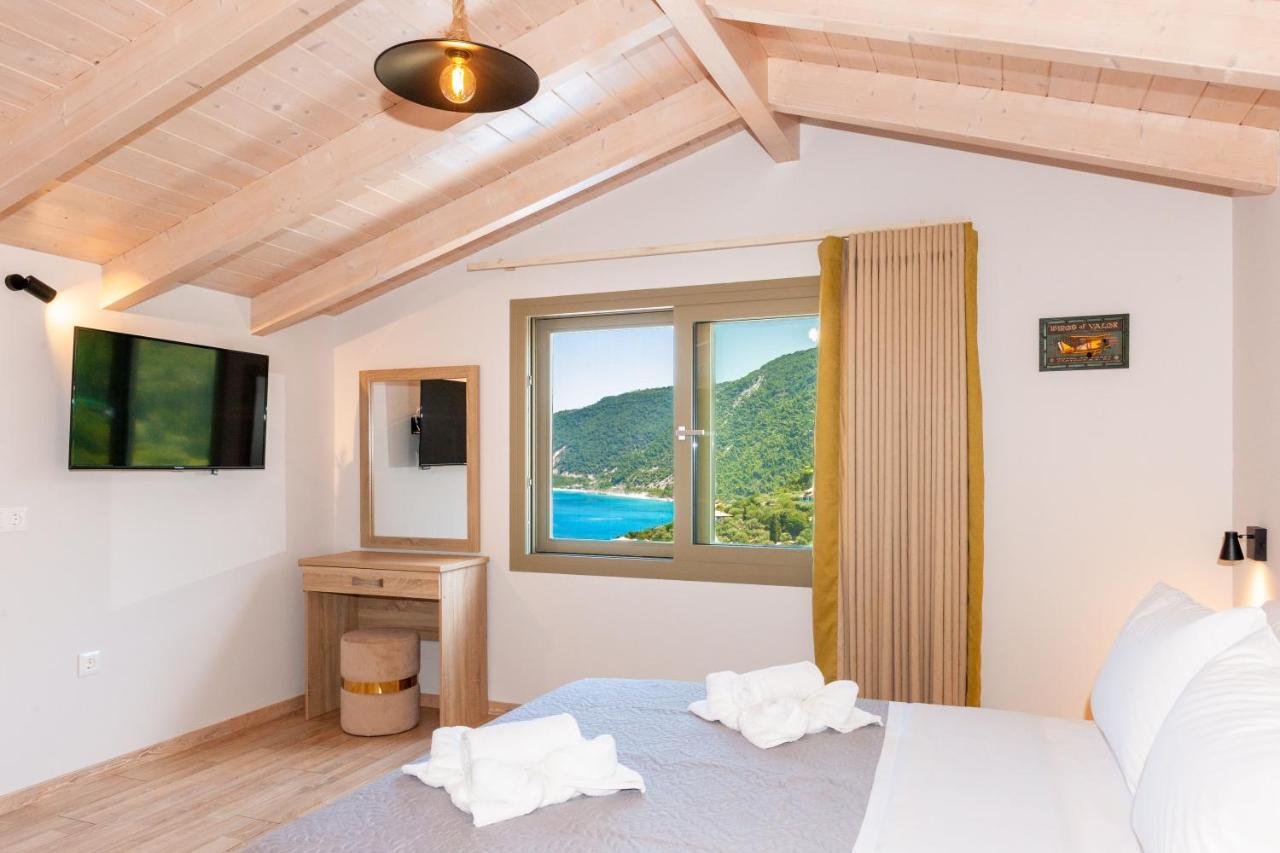 Milos Mountain - Villa Nikitas Айос-Никитас Экстерьер фото