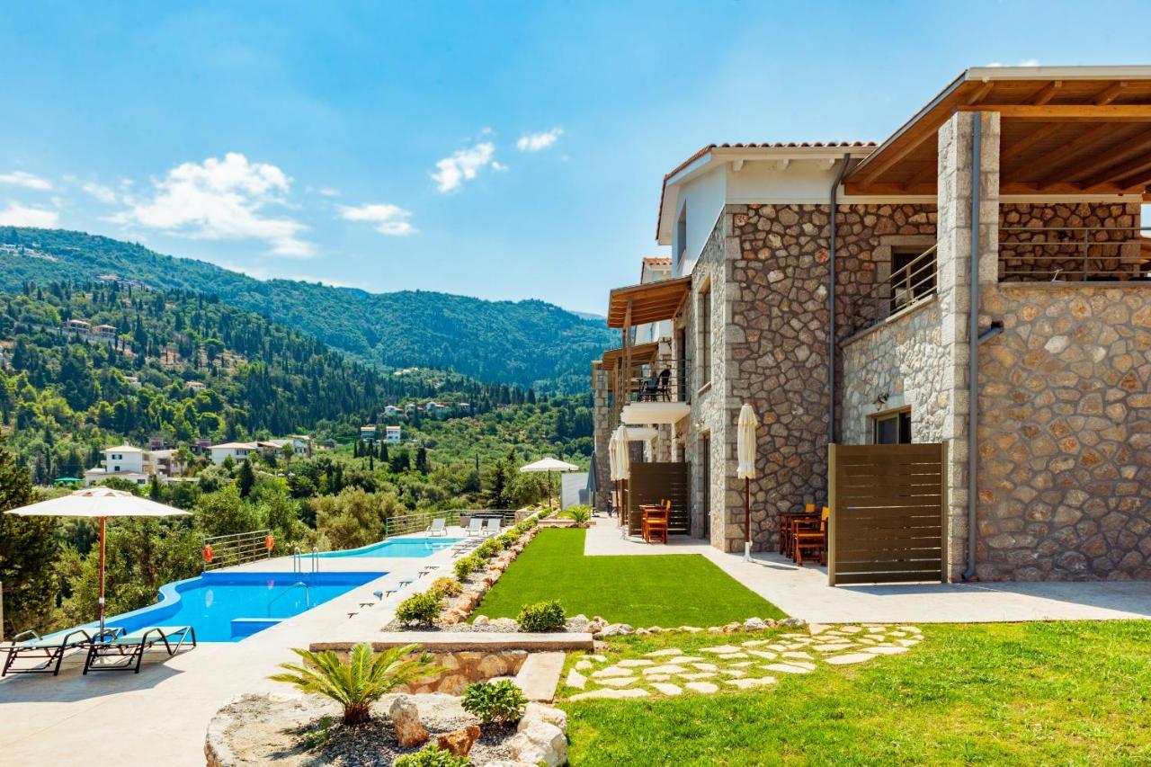 Milos Mountain - Villa Nikitas Айос-Никитас Экстерьер фото