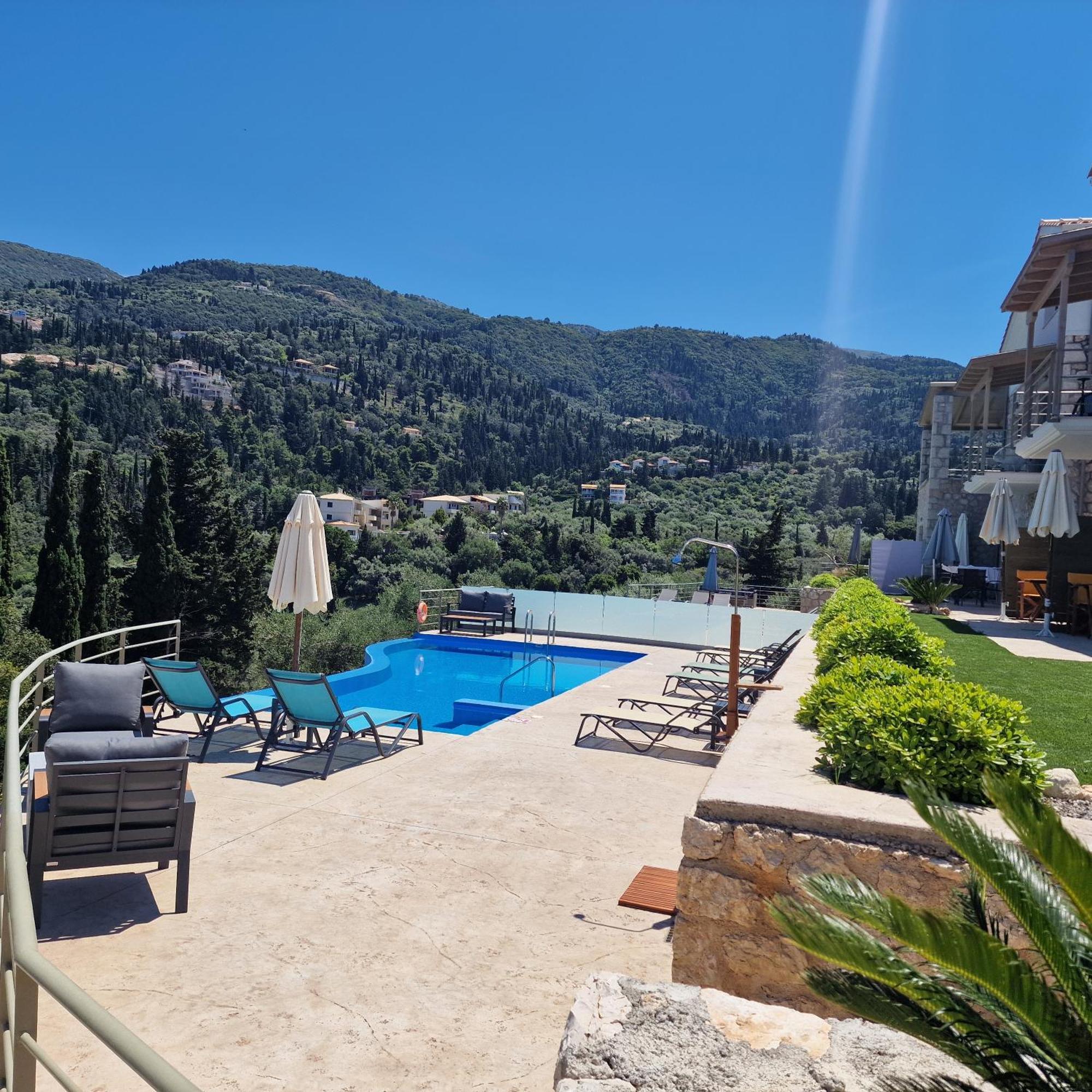Milos Mountain - Villa Nikitas Айос-Никитас Экстерьер фото